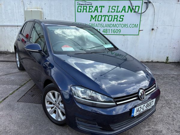 Volkswagen Golf Hatchback, Petrol, 2014, Blue