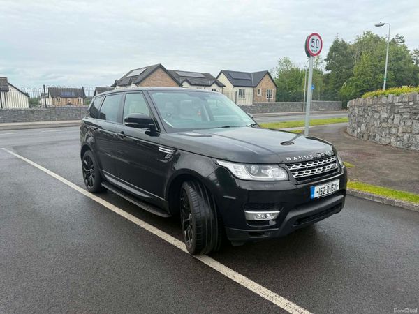 Land Rover Range Rover Sport SUV, Diesel, 2015, Black