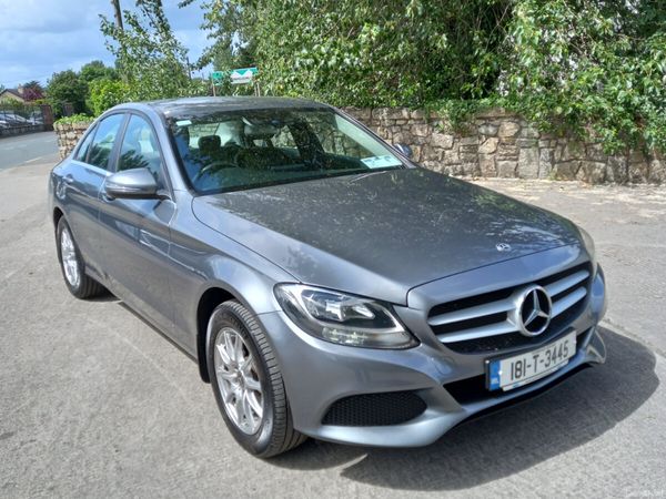 Mercedes-Benz C-Class Saloon, Petrol, 2018, Grey