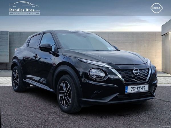 Nissan Juke SUV, Petrol Hybrid, 2026, Black