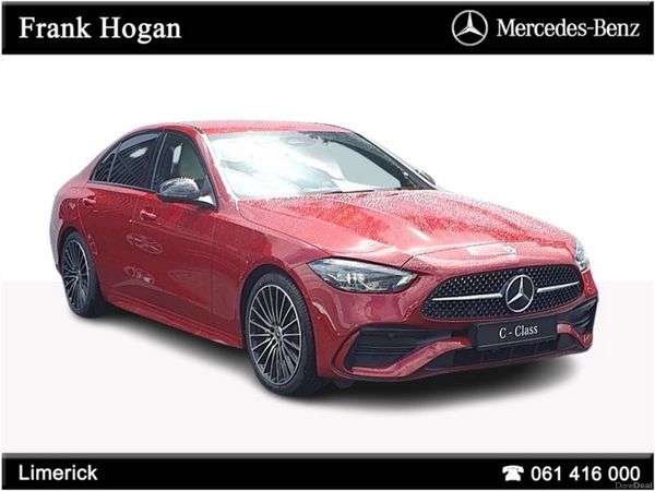 Mercedes-Benz C-Class Saloon, Diesel, 2026, Red