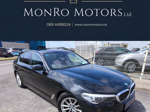 BMW 5-Series Saloon, Diesel, 2019, Black