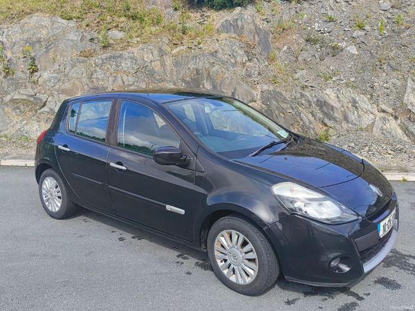 Renault Clio Hatchback, Ethanol Petrol, 2010, Black