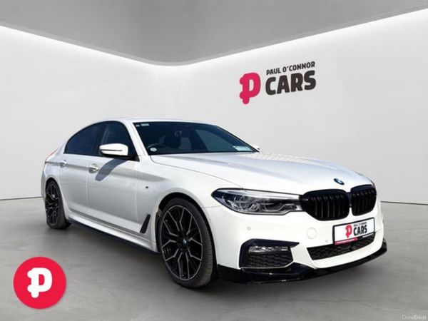 BMW 5-Series Saloon, Diesel, 2017, White