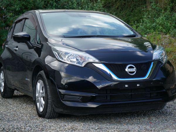 Nissan Note Hatchback, Petrol Hybrid, 2017, Black