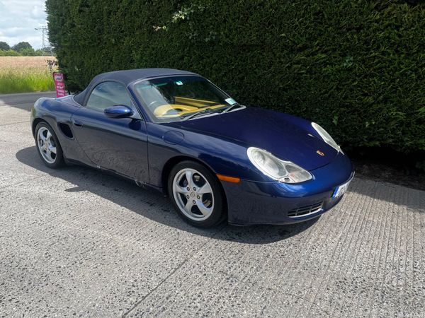 Porsche Boxster Convertible, Petrol, 2002, Blue