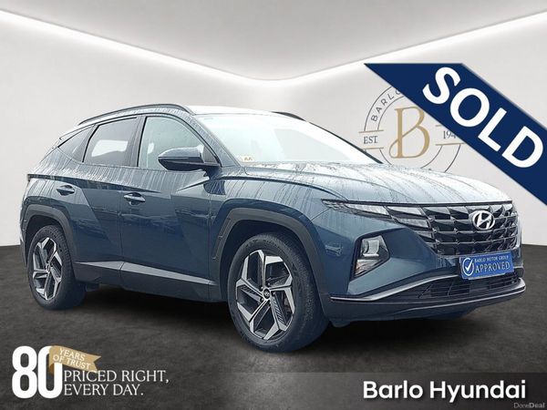 Hyundai Tucson SUV, Petrol Plug-in Hybrid, 2023, Blue