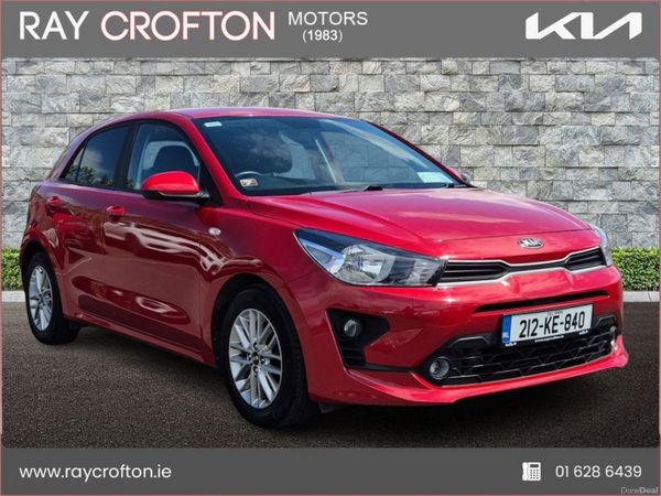 Kia Rio Hatchback, Petrol, 2021, Red