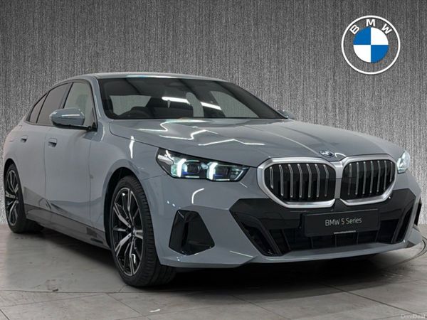 BMW 5-Series Saloon, Petrol Plug-in Hybrid, 2026, Grey