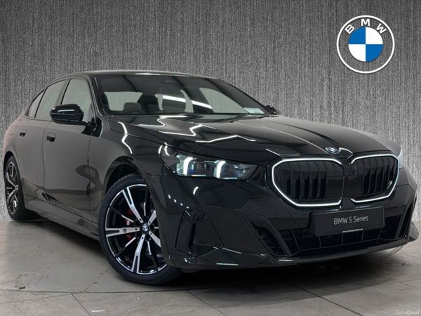 BMW 5-Series Saloon, Petrol Plug-in Hybrid, 2026, Black