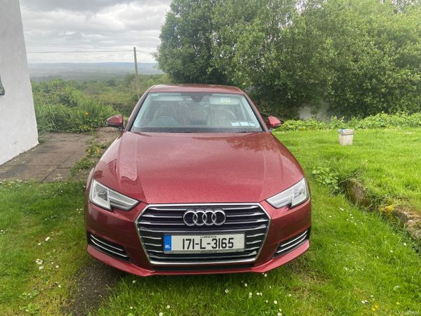 Audi A4 Saloon, Diesel, 2017, Red