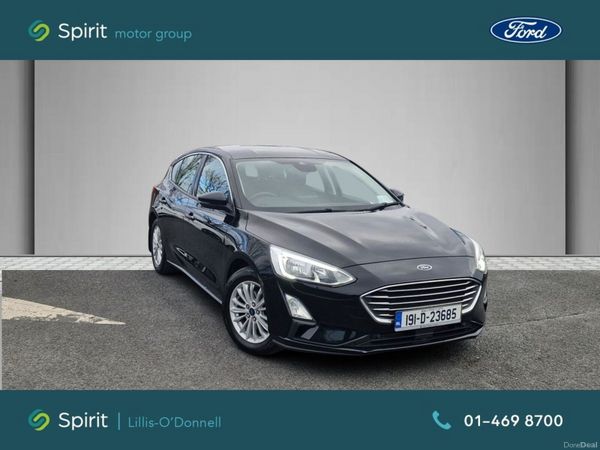 Ford Focus Hatchback, Petrol, 2019, Black