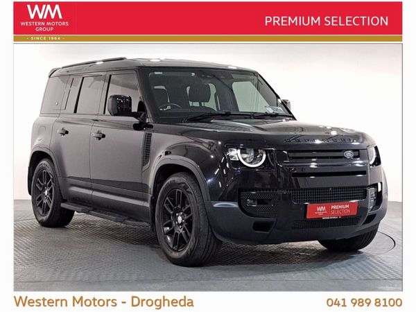 Land Rover Defender SUV, Petrol Plug-in Hybrid, 2023, Black