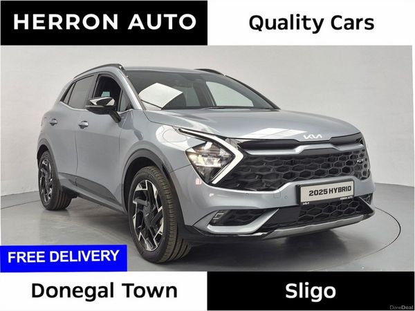 Kia Sportage SUV, Petrol Hybrid, 2025, Silver