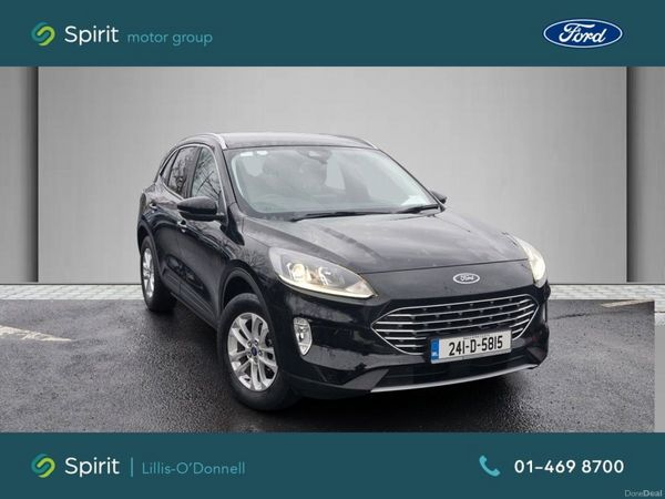 Ford Kuga SUV, Petrol Plug-in Hybrid, 2024, Black