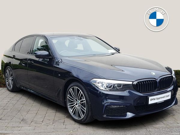 BMW 5-Series Saloon, Diesel, 2020, Black