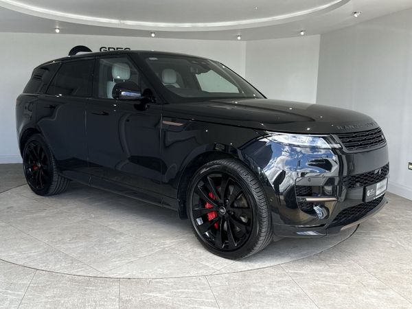 Land Rover Range Rover Sport SUV, Petrol Plug-in Hybrid, 2023, Black