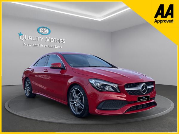 Mercedes-Benz CLA Saloon, Petrol, 2017, Red