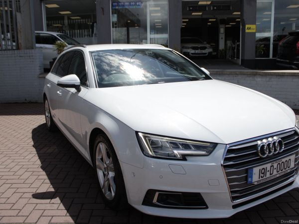Audi A4 Estate, Petrol, 2018, White