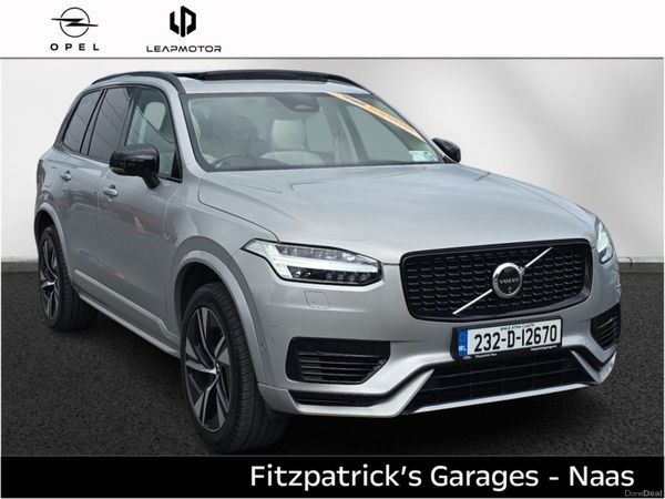 Volvo XC90 SUV, Petrol Plug-in Hybrid, 2023, Grey