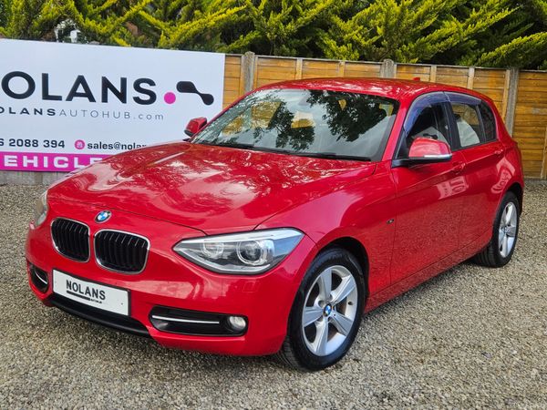 BMW 1-Series Hatchback, Petrol, 2014, Red