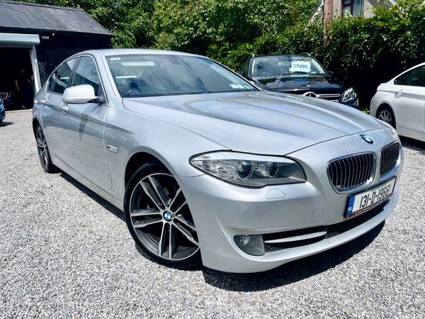 BMW 5-Series Saloon, Diesel, 2013, Silver