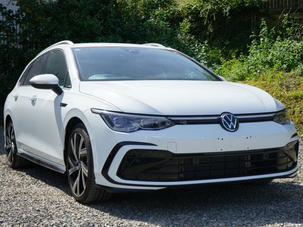 Volkswagen Golf Estate, Petrol Hybrid, 2023, White