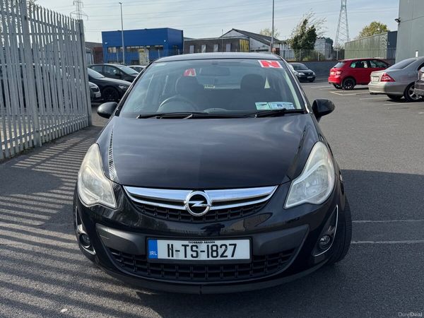 Opel Corsa Hatchback, Petrol, 2011, Black