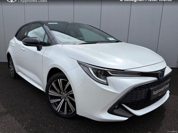 Toyota Corolla Hatchback, Petrol Hybrid, 2023, White