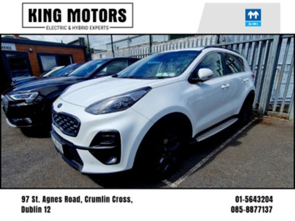 Kia Sportage SUV, Diesel Hybrid, 2021, White
