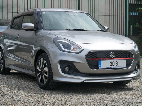 Suzuki Swift Hatchback, Petrol Hybrid, 2018, Silver