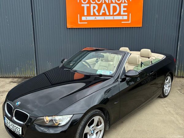 BMW 3-Series Convertible, Petrol, 2008, Black