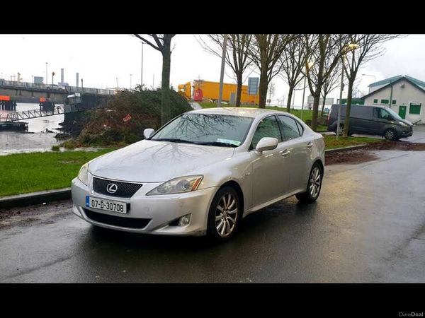Lexus IS Saloon, Petrol, 2007, Silver