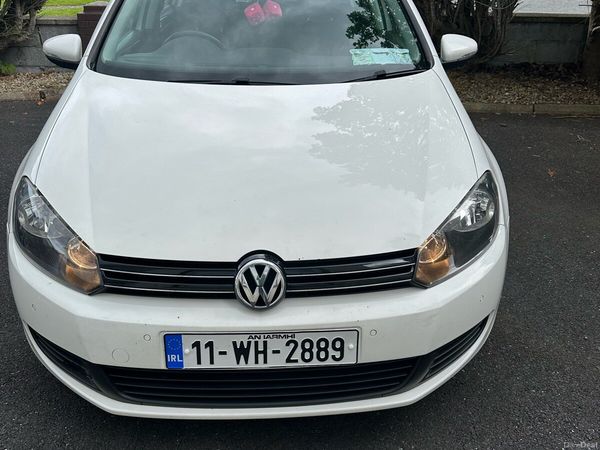 Volkswagen Golf Hatchback, Diesel, 2011, White
