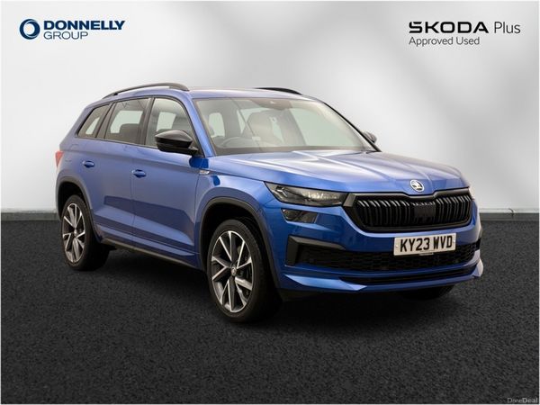 Skoda Kodiaq Estate, Diesel, 2023, Blue