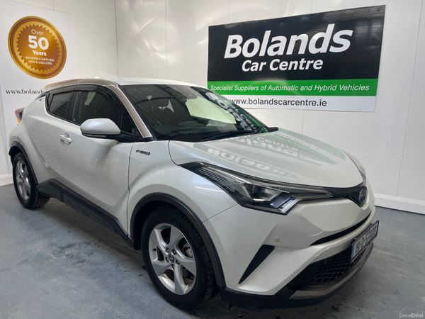 Toyota C-HR Hatchback, Petrol Hybrid, 2019, White