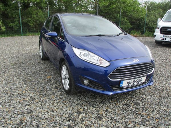 Ford Fiesta Hatchback, Petrol, 2016, Blue