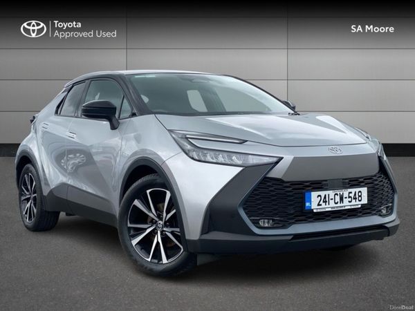 Toyota C-HR SUV, Petrol Hybrid, 2024, Silver