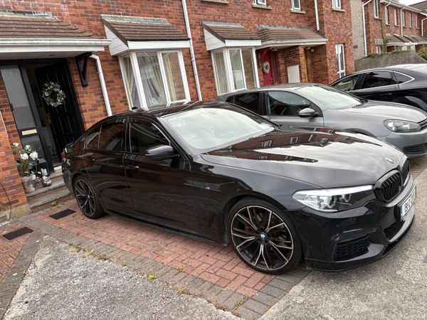 BMW 5-Series Saloon, Diesel, 2019, Black