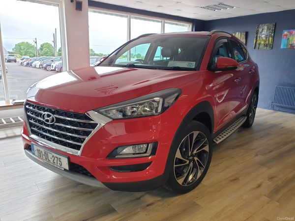 Hyundai Tucson SUV, Diesel, 2019, Red