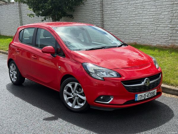 Vauxhall Corsa Hatchback, Petrol, 2017, Red