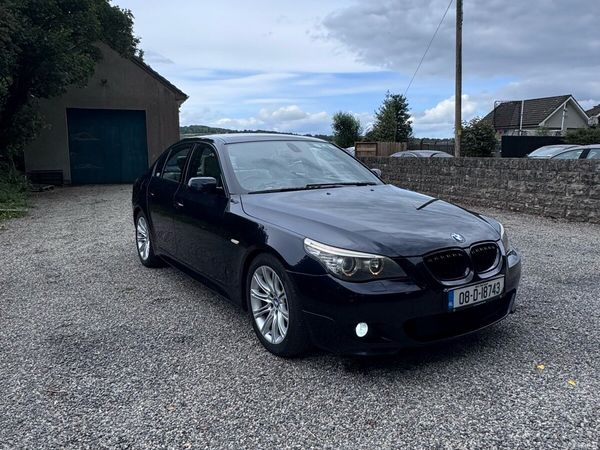 BMW 5-Series Saloon, Petrol, 2008, Black