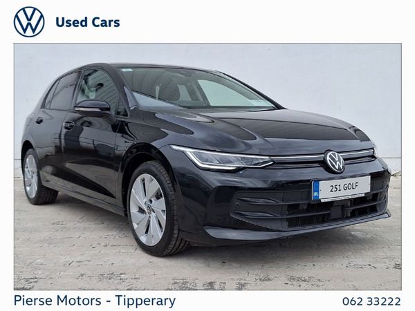 Volkswagen Golf Hatchback, Petrol Hybrid, 2025, Black