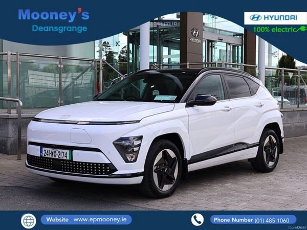 Hyundai KONA MPV, Electric, 2024, White