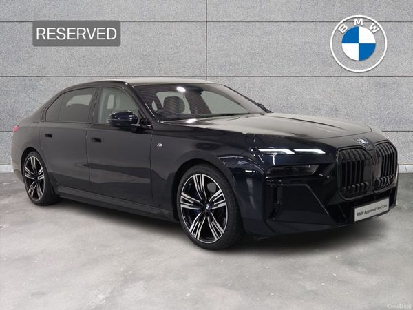 BMW 7-Series Saloon, Petrol Plug-in Hybrid, 2025, Black