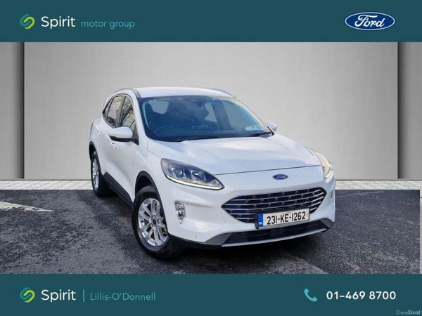 Ford Kuga SUV, Petrol Plug-in Hybrid, 2023, White