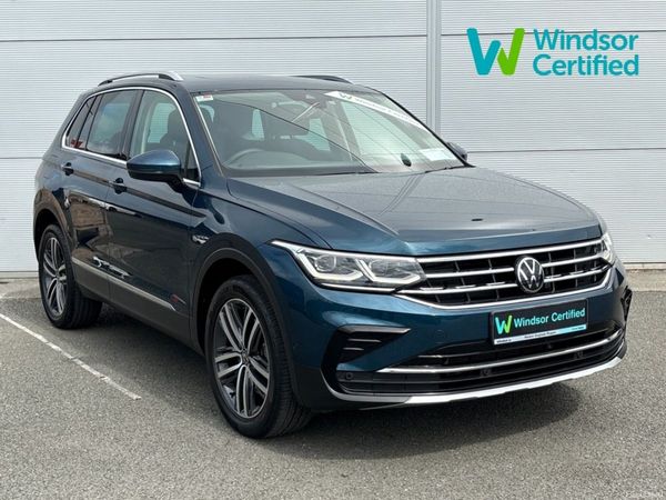 Volkswagen Tiguan SUV, Petrol Plug-in Hybrid, 2024, Blue