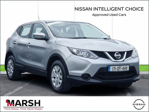 Nissan Qashqai SUV, Petrol, 2017, Silver