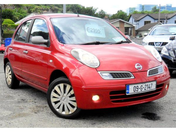 Nissan Micra Hatchback, Petrol, 2009, Red