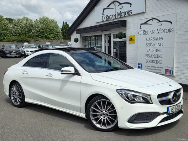 Mercedes-Benz CLA Saloon, Petrol, 2018, White